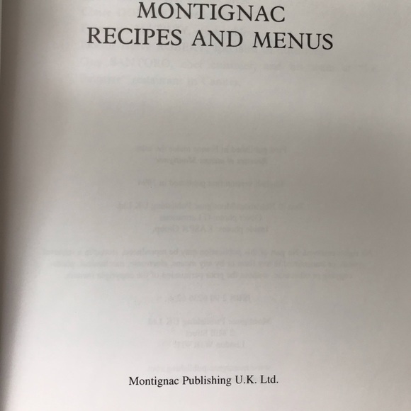 MONTIGNAC RECIPES and MENUS - Picture 10 of 13